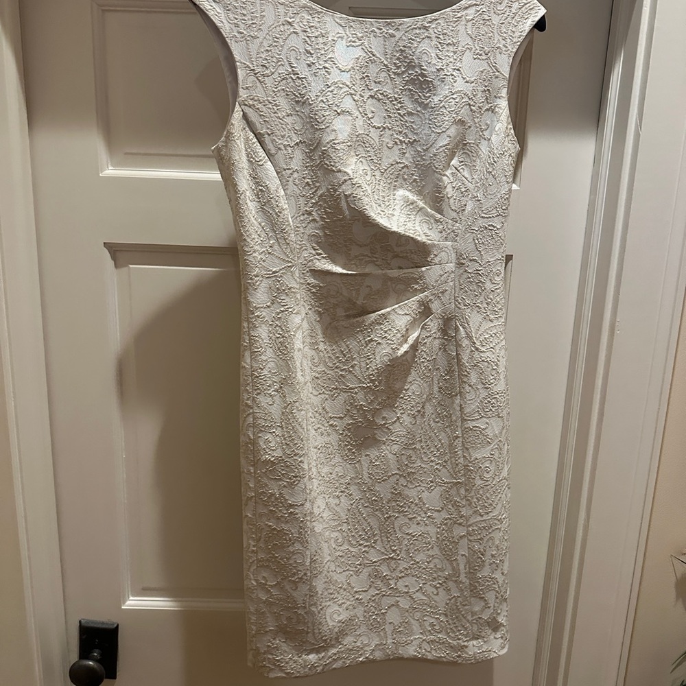 Lauren by Ralph Lauren Elegant White Lace Dress